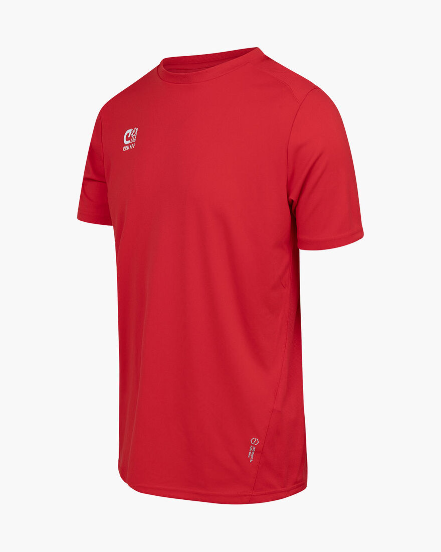 Cruyff Training Shirt Senior, Red, hi-res