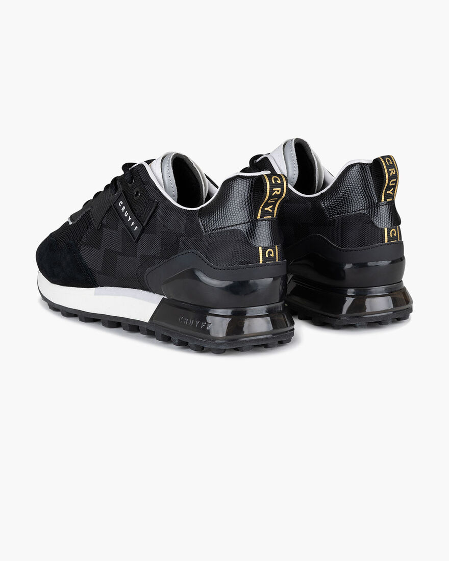 Superbia - Teknit Mesh/Suede, Black/Gold, hi-res