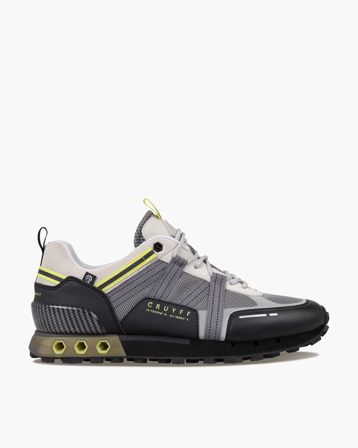 Interlace Hex-Tech // Montserr, Grey/Yellow, hi-res