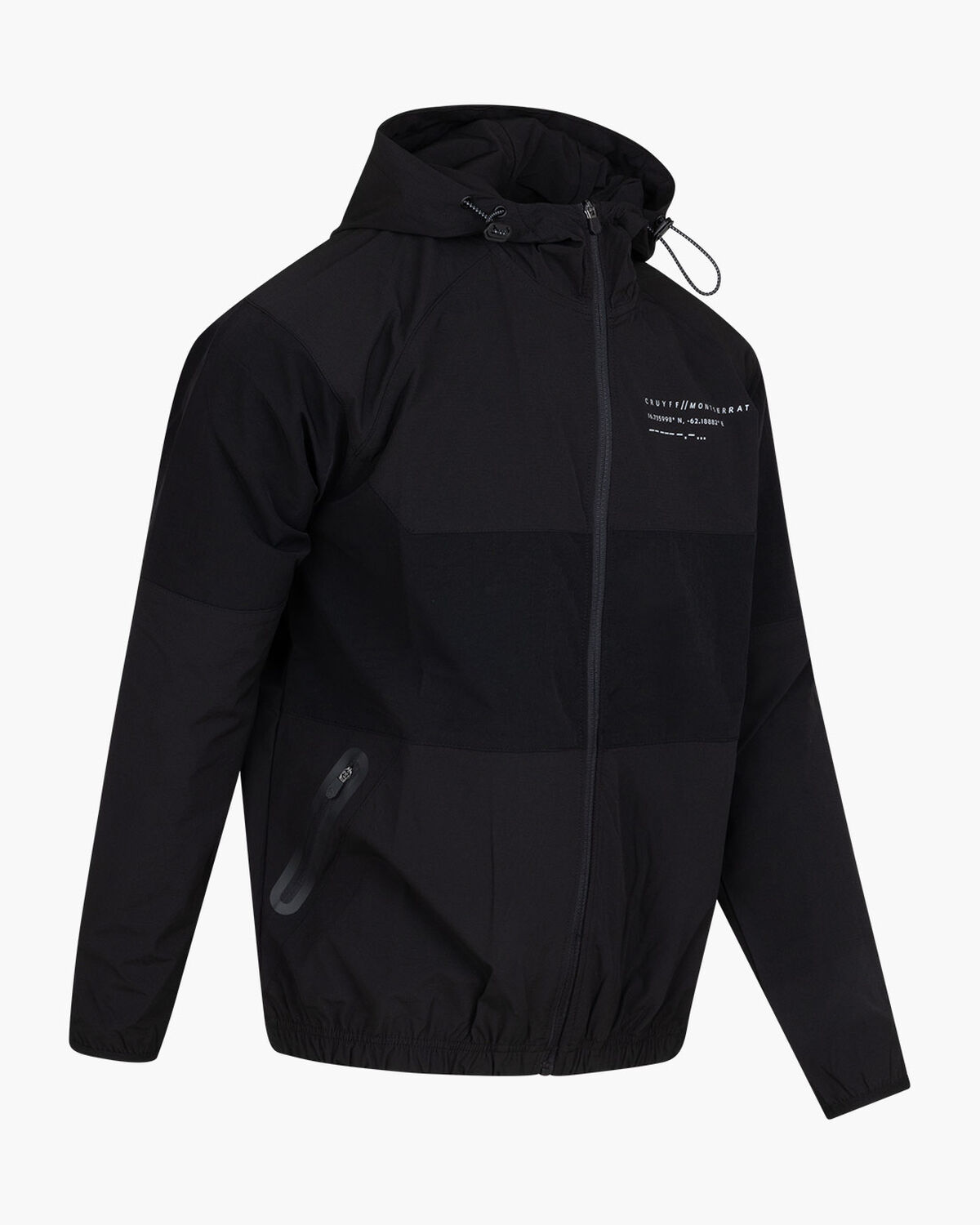 Mantel Track Jacket, Black, hi-res