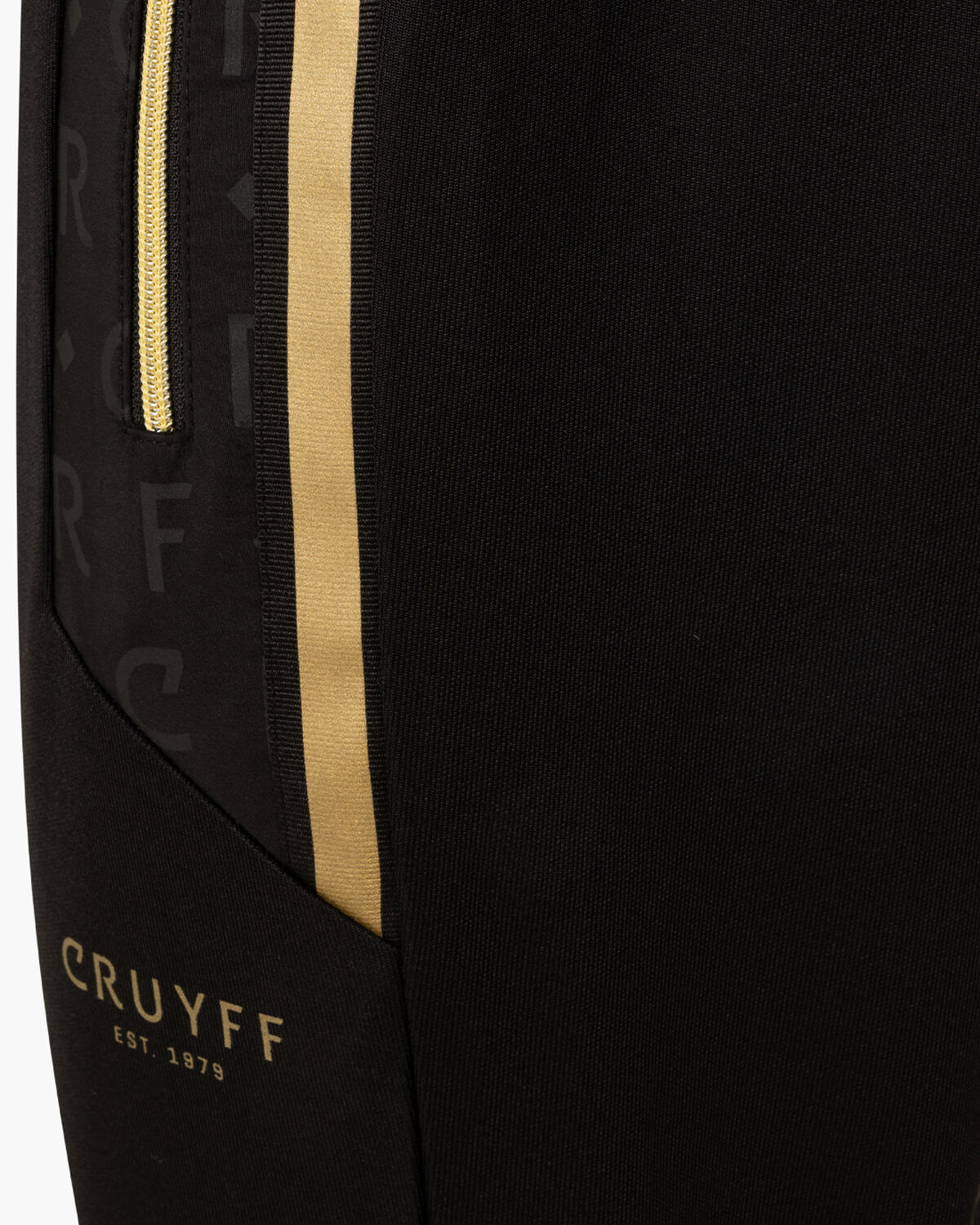 Jake Short 63 % cotton 32 % polyester 5 % elastane, Black/Gold, hi-res