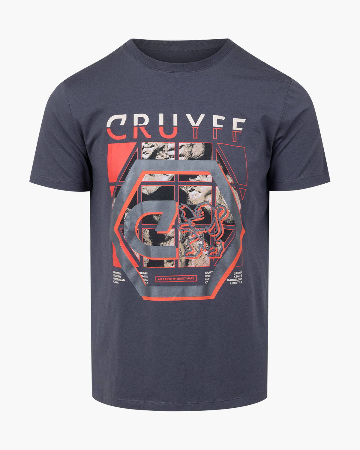Platform Tee, Charcoal Grey, hi-res