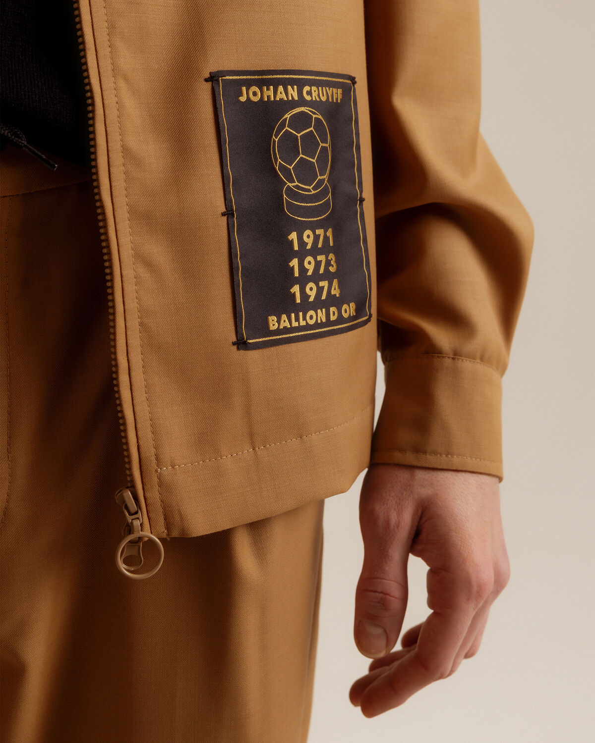 Tailored Tech Overshirt, Sand, hi-res