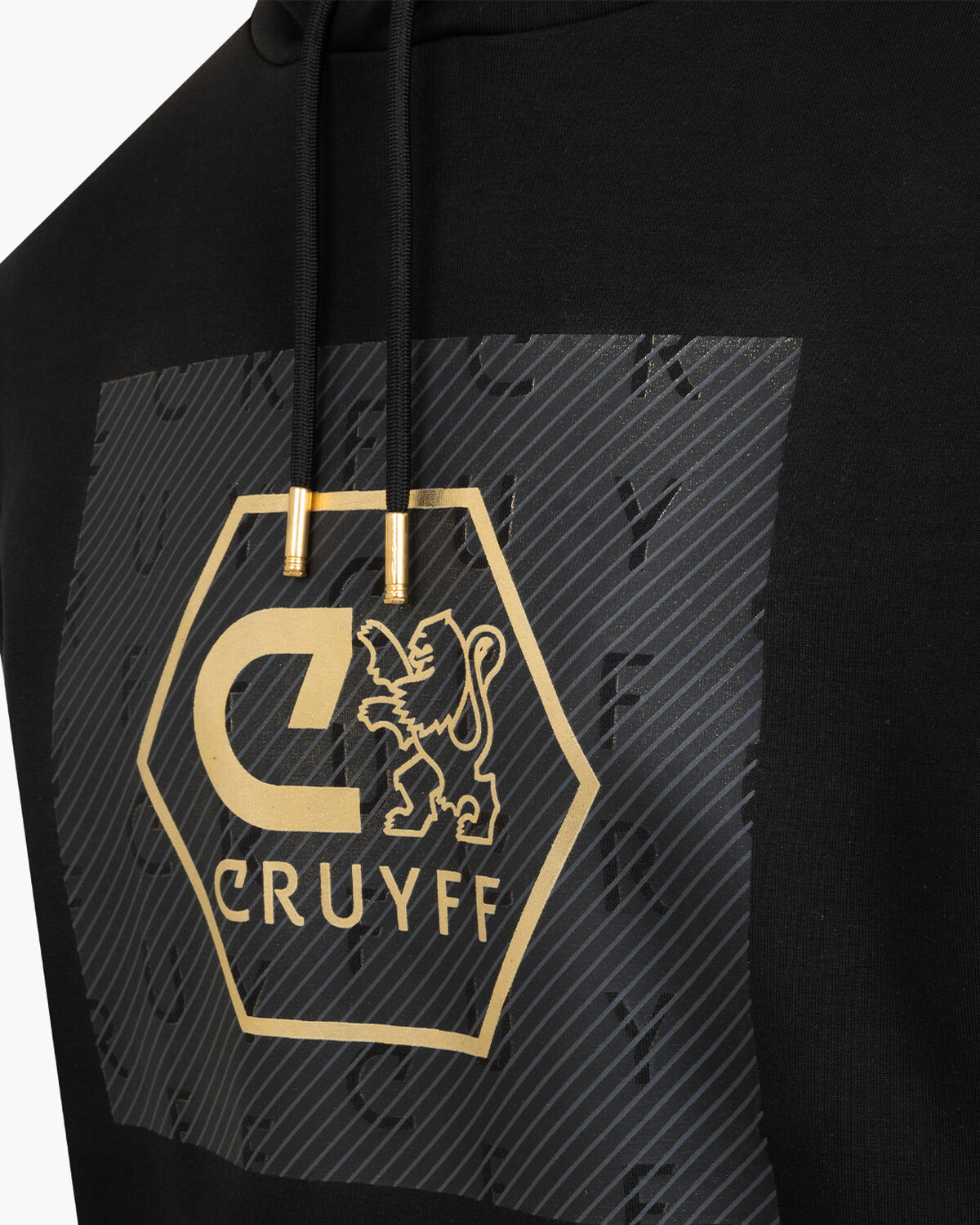 Explore Hoodie, Black/Gold, hi-res