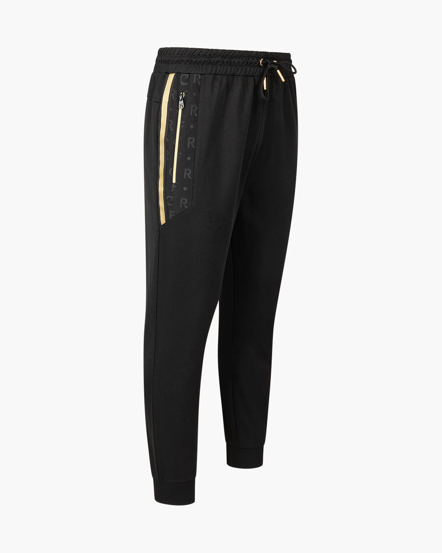 Gregory Track Pants - 65% Polyester 35 % Cotton, Black, hi-res