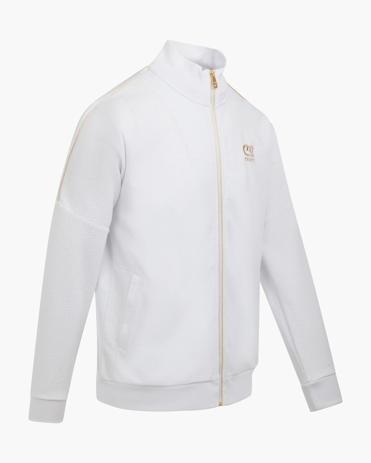 Refero Track Top, White/Gold, hi-res