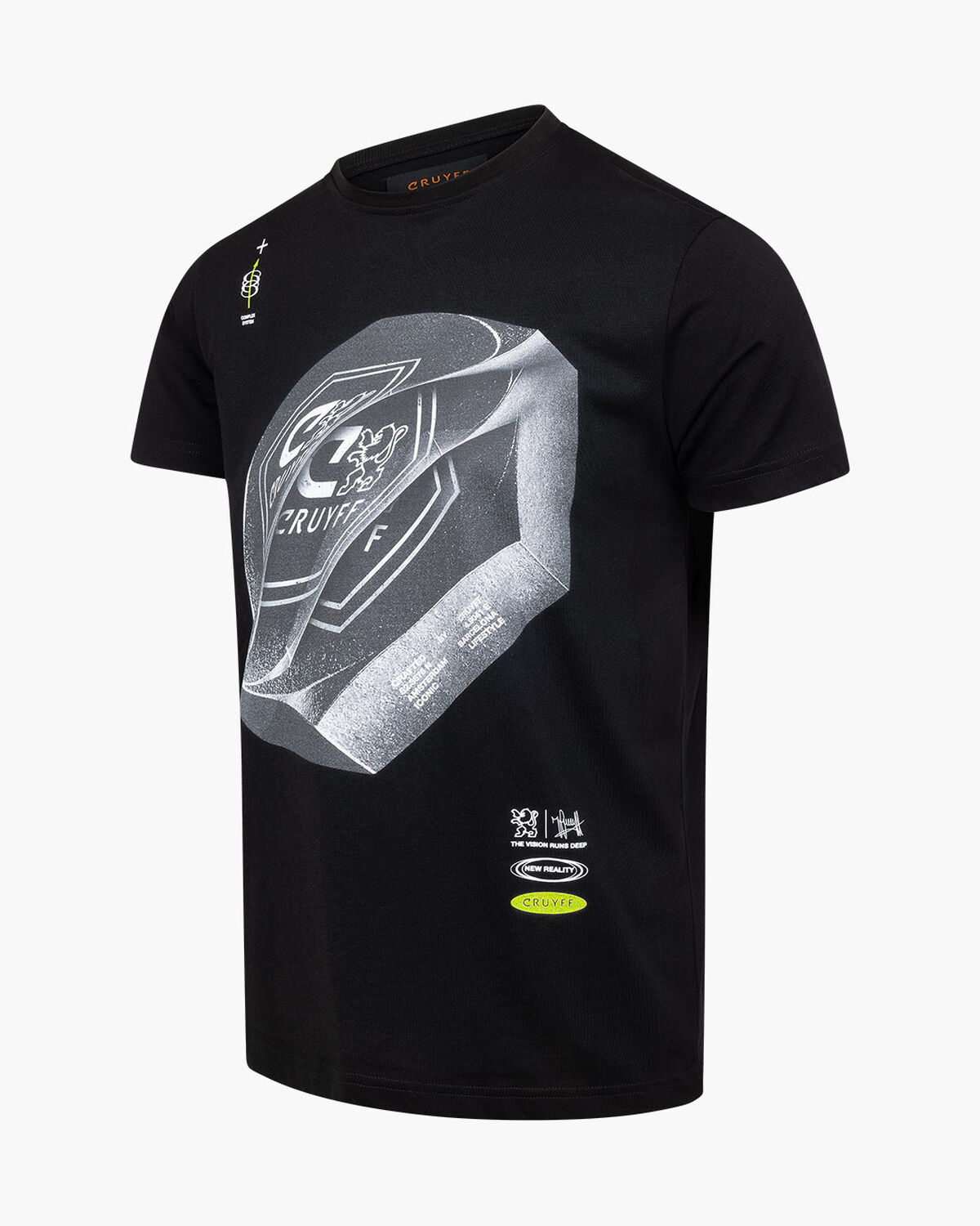 Alex Tee - 100%Cotton, Black, hi-res