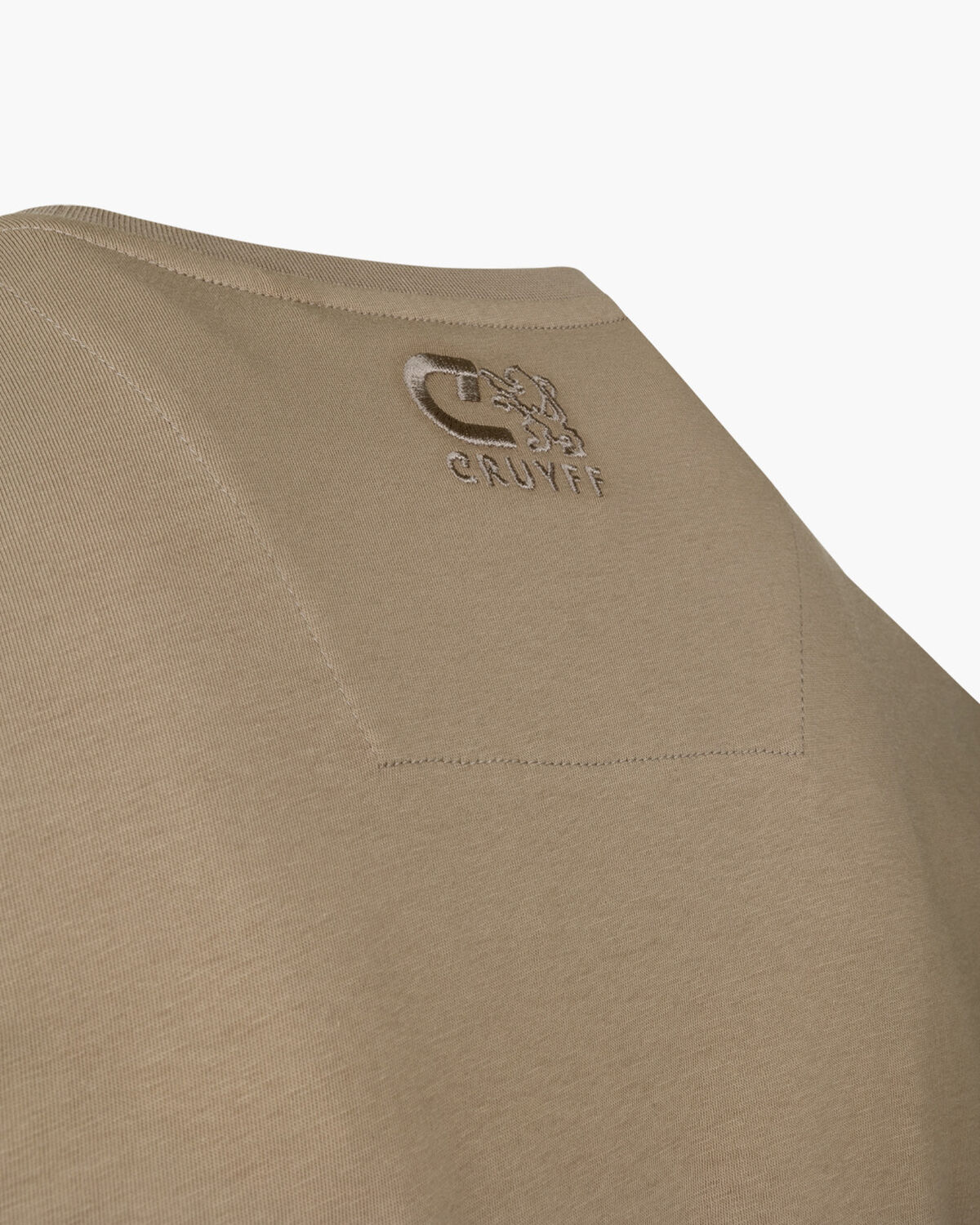 C-Logo Tee, Sand/Gold, hi-res