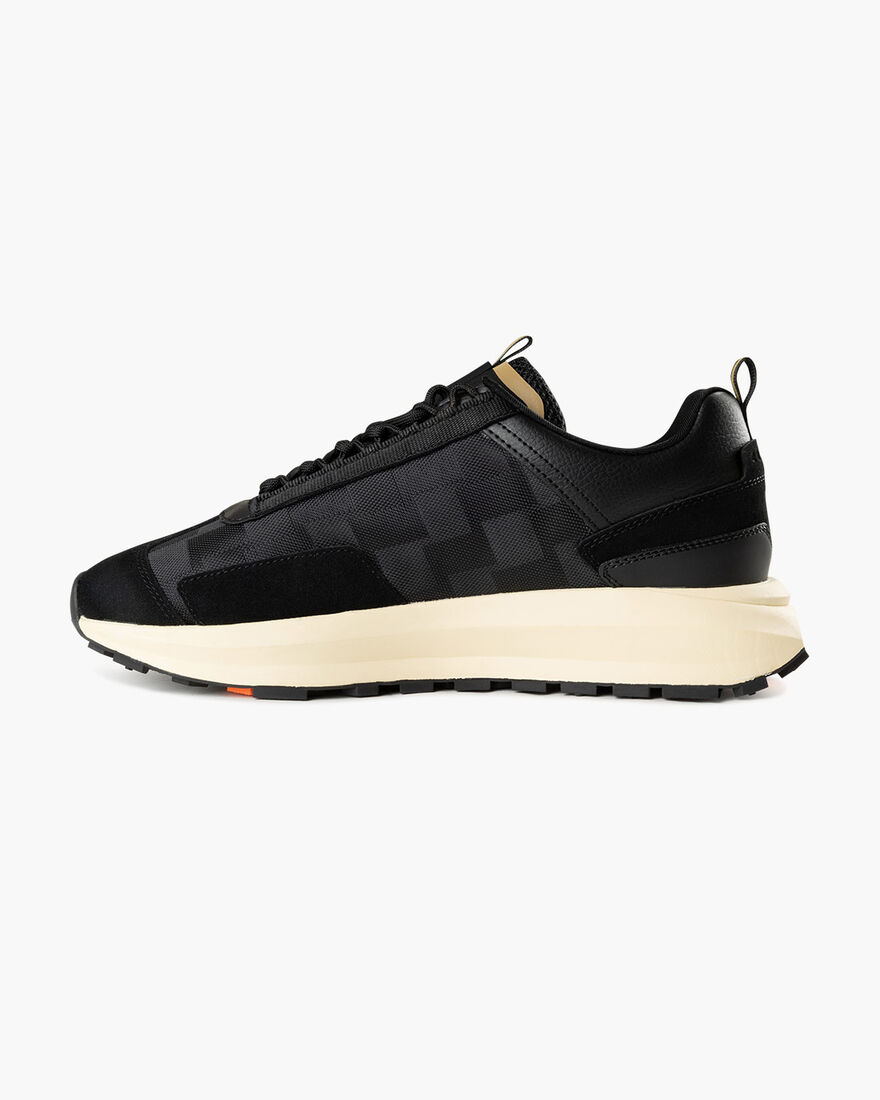 Subutai - Teknit Mesh/Suede, Black/Gold, hi-res