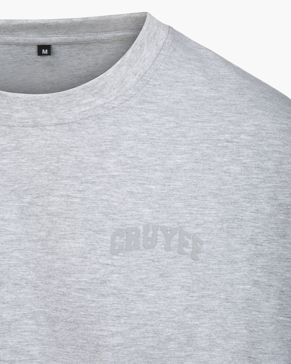 Cruyff League Tee, Grey/Grey, hi-res