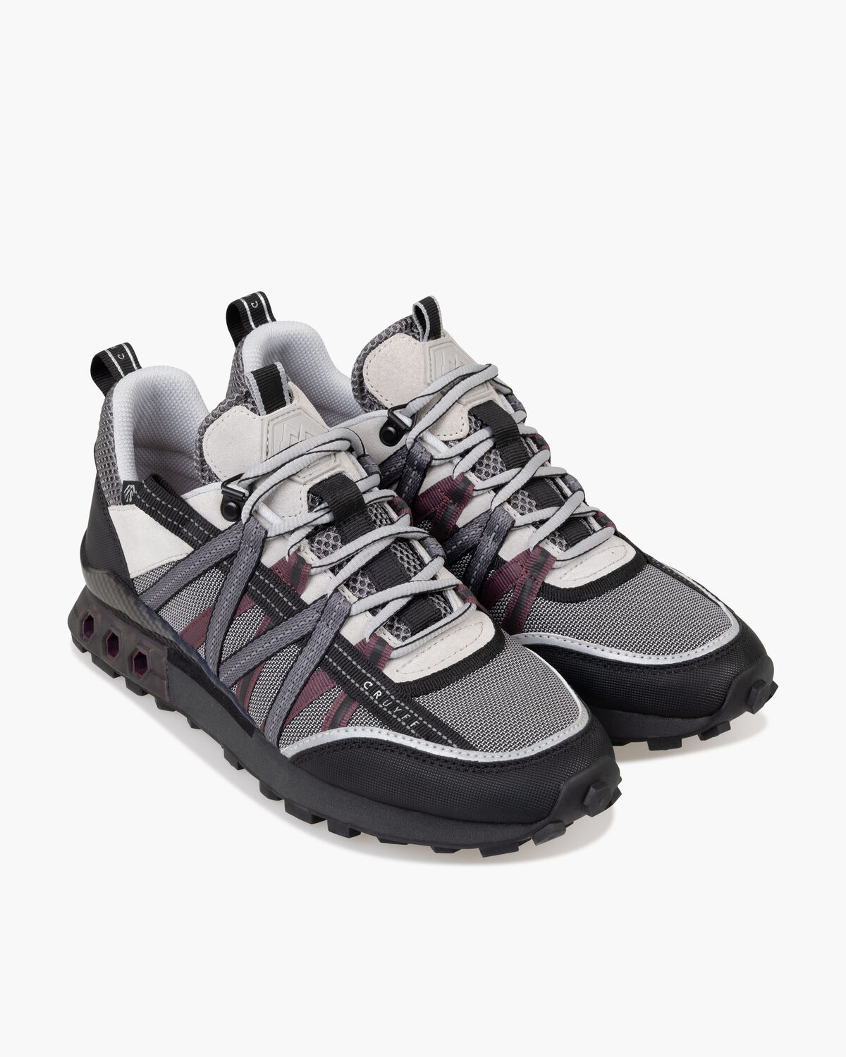 Fearia Hex-Tech // Montserrat, Grey/Red, hi-res