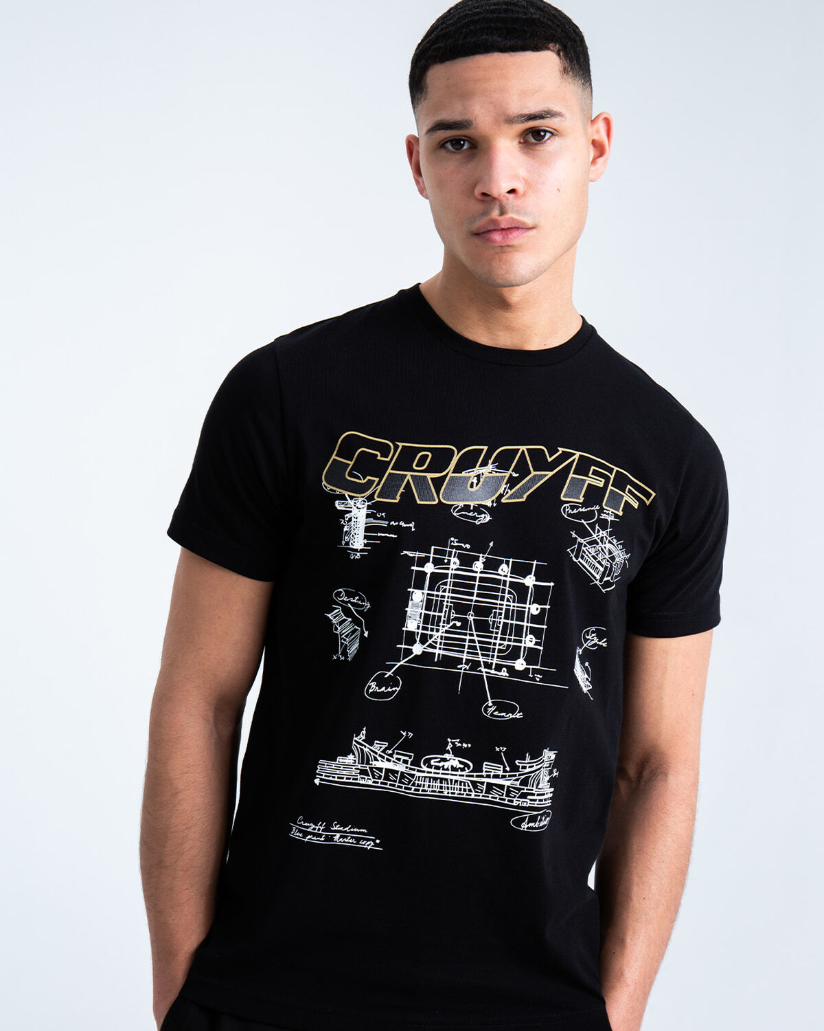 Aimar Tee, Black, hi-res