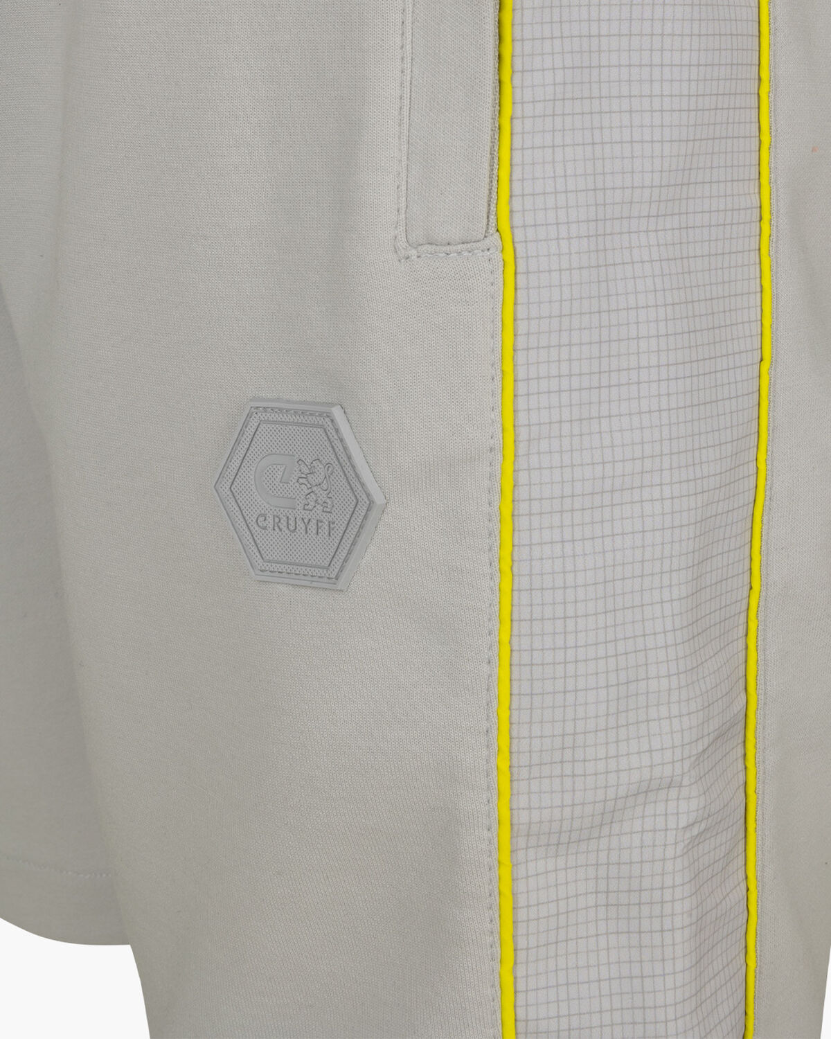 Aiden Short -80% Cotton 20% Polyester, Light Grey, hi-res