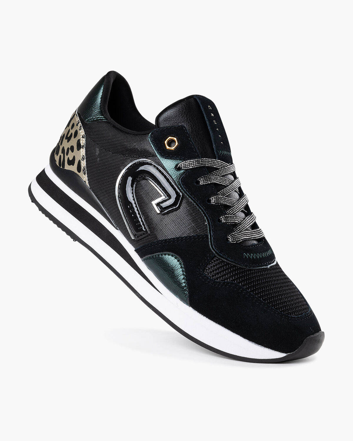Parkrunner Lux, Black/Green, hi-res