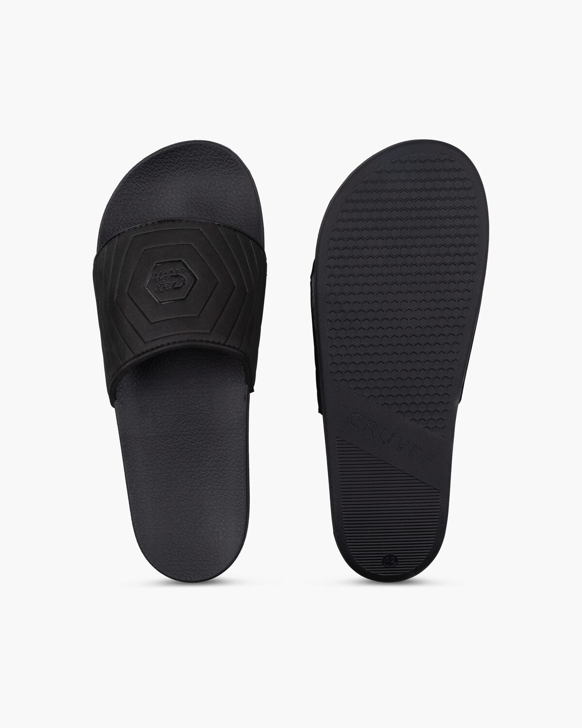 Hex slide, Black, hi-res