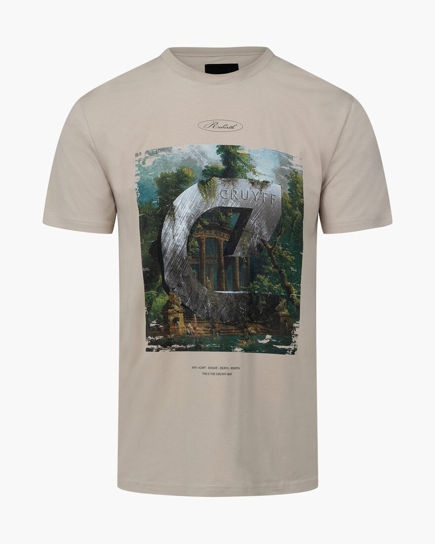 Rebirth Tee, Sand/Yellow, hi-res