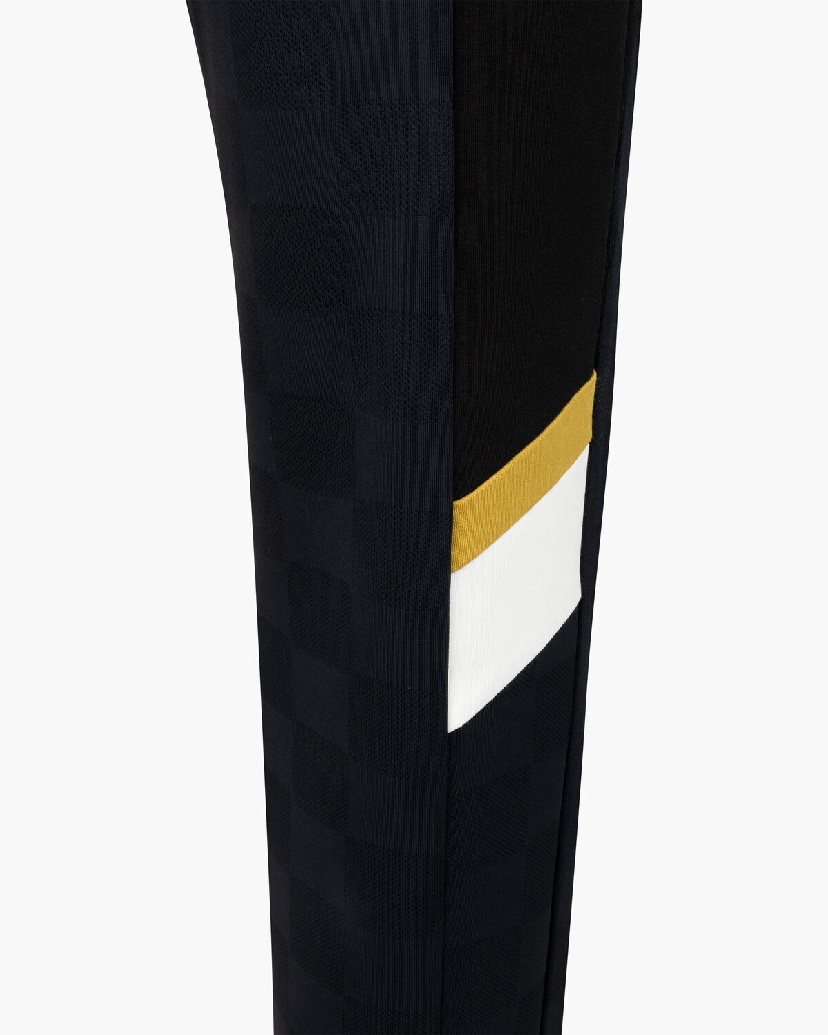 Check Trackpants, Black/Gold, hi-res