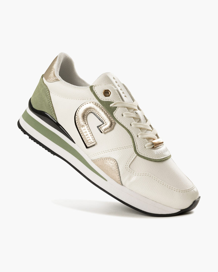 Parkrunner Lux - Suede/Mesh/Tumbled, Green/White, hi-res