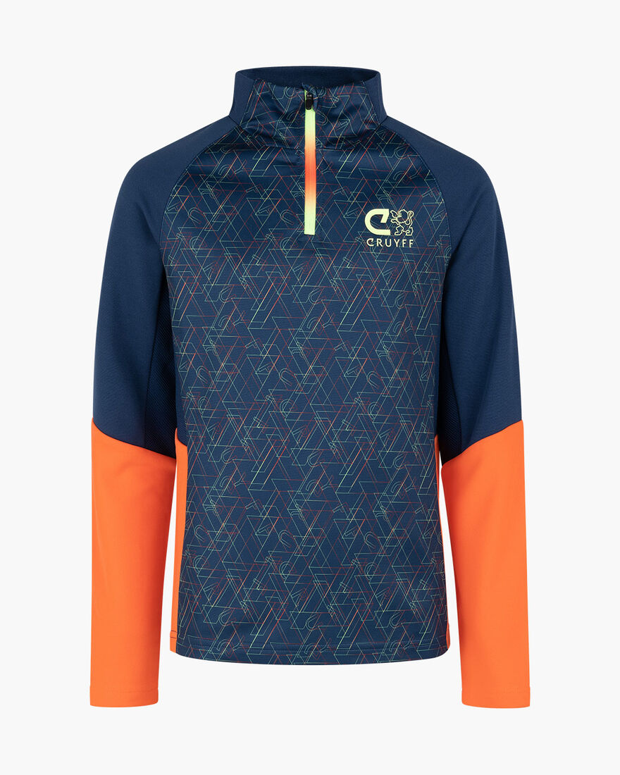 Corner Suit, Navy/Orange, hi-res