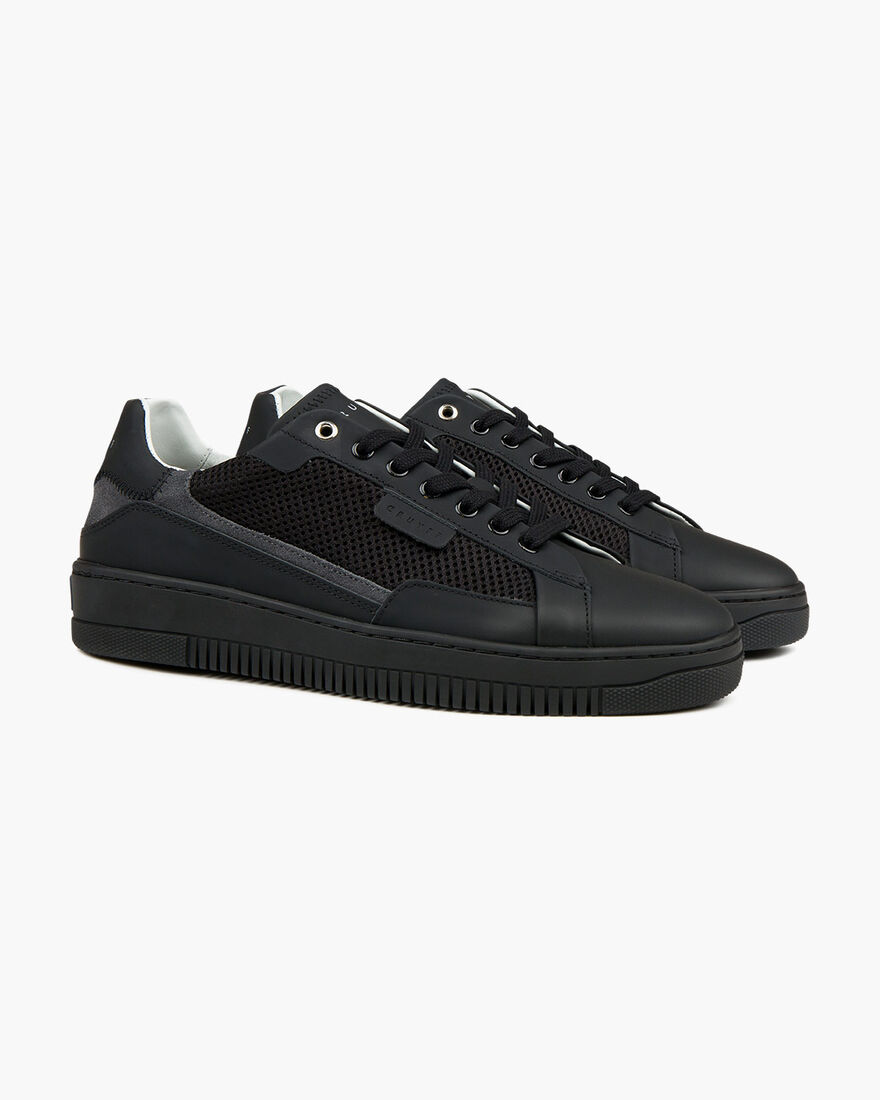 Joan Respiro - Black - Soft Mesh/Matt Leather, Black, hi-res