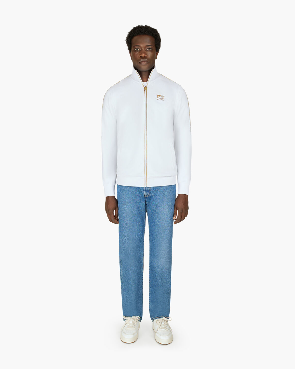 Carlos Tracktop, White/Gold, hi-res
