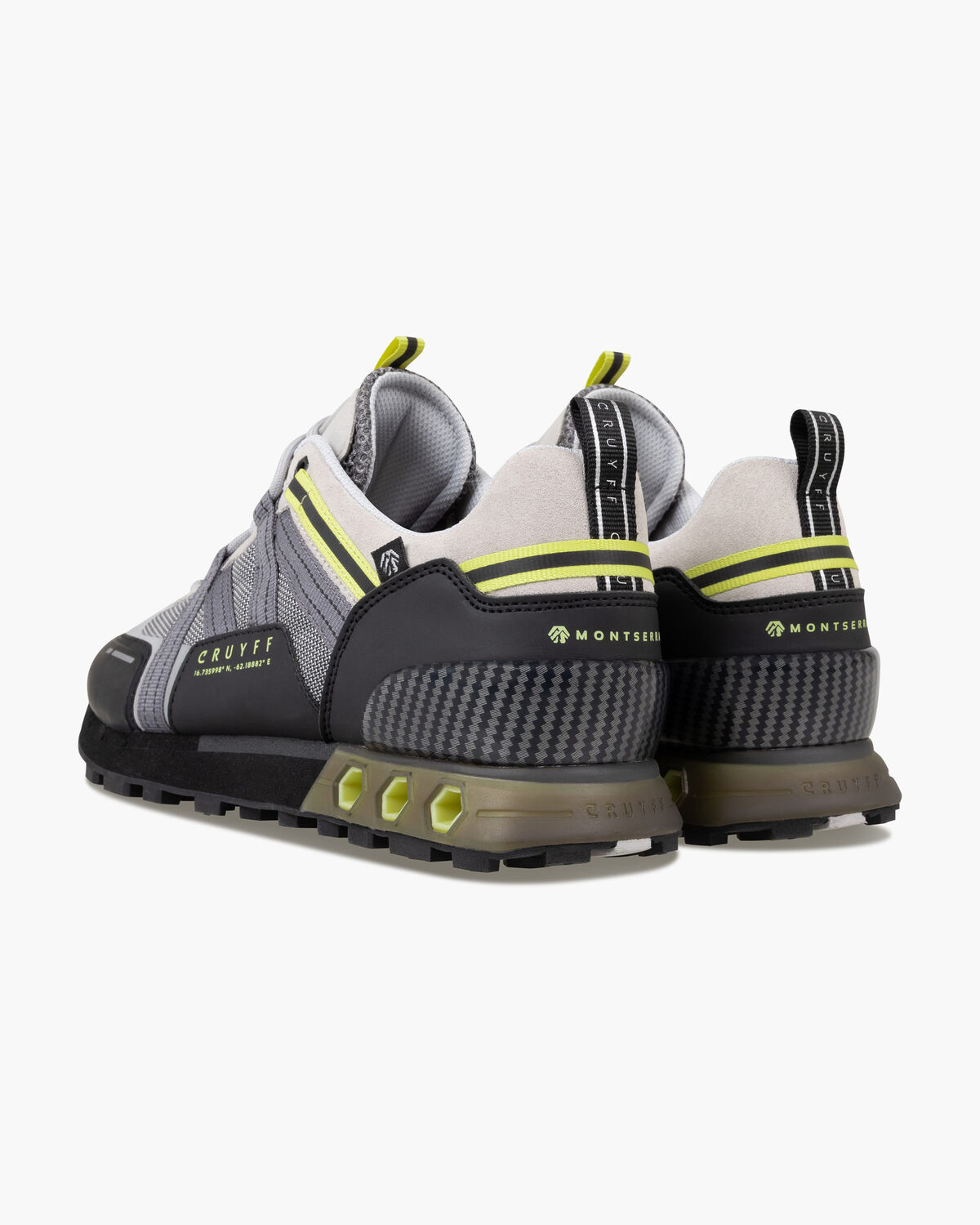 Interlace Hex-Tech // Montserr, Grey/Yellow, hi-res