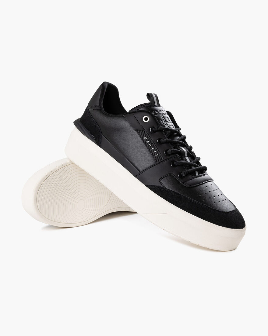 Endorsed Tennis - Soft Leather/Suede, Black, hi-res