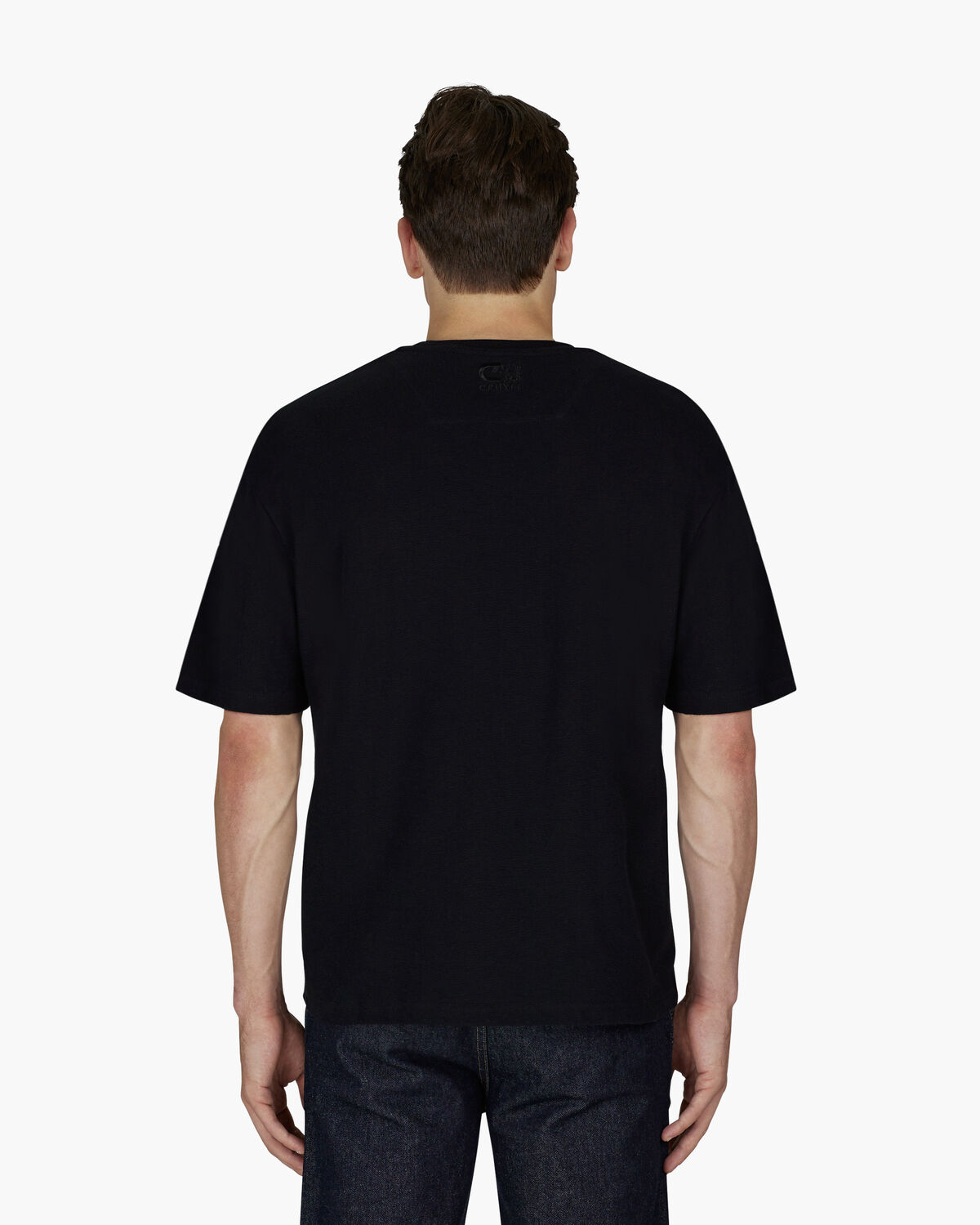 Retro Badge Tee, Black, hi-res