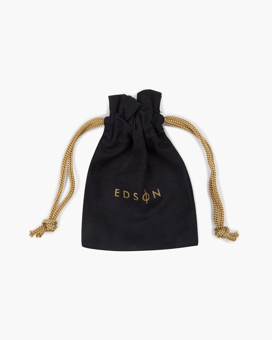 Edson - Jersey Necklace , Black, hi-res