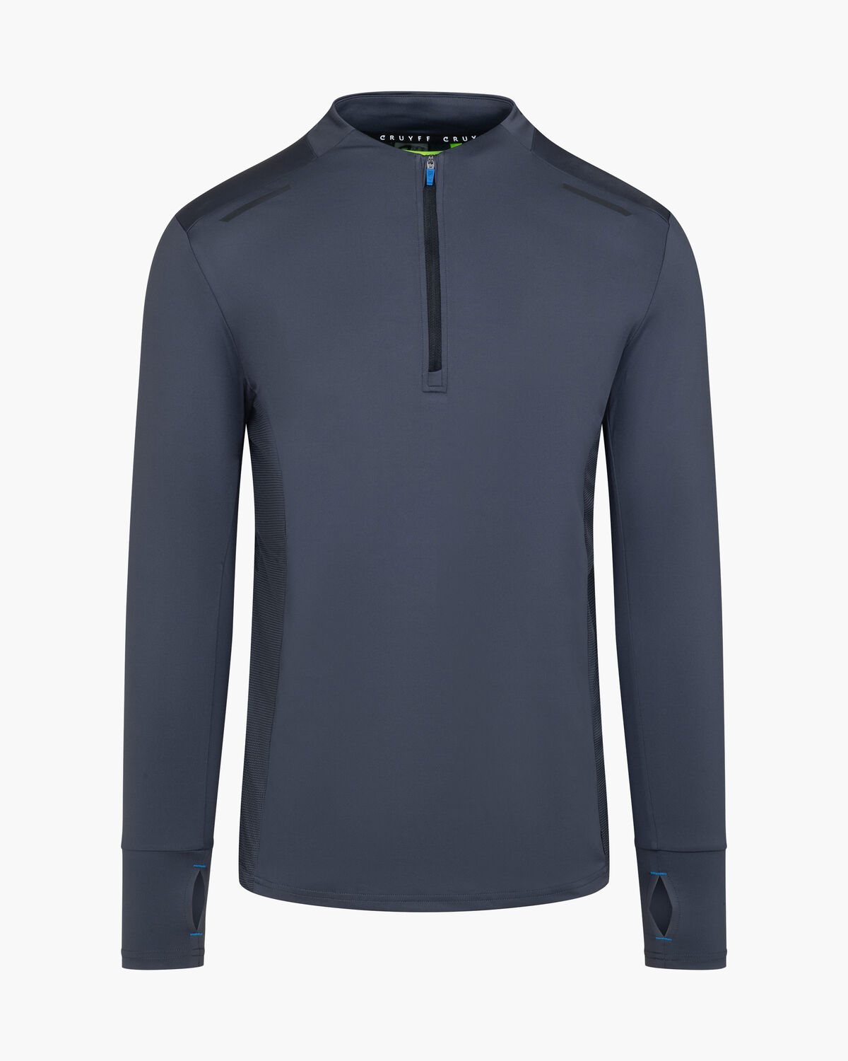 Metabolic 1/4 Zip LS Top, Light Grey, hi-res