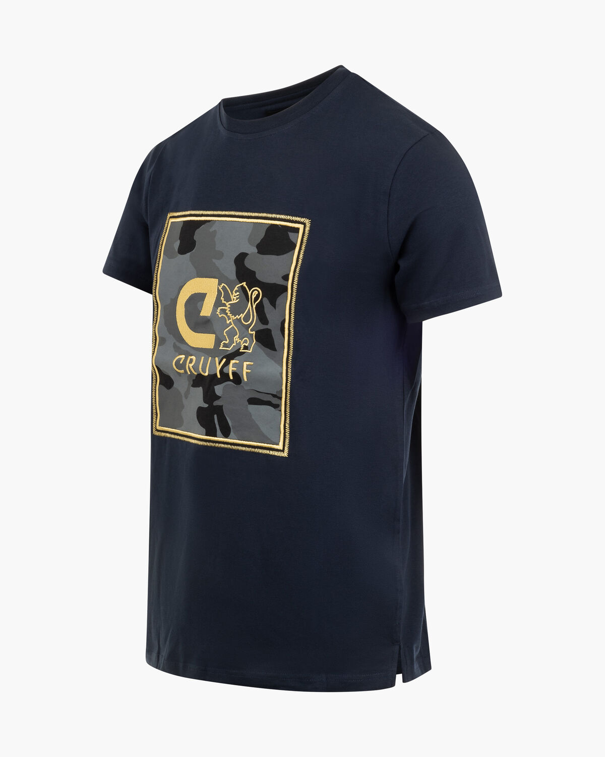 Kamuflaza tee, Blue/Gold, hi-res