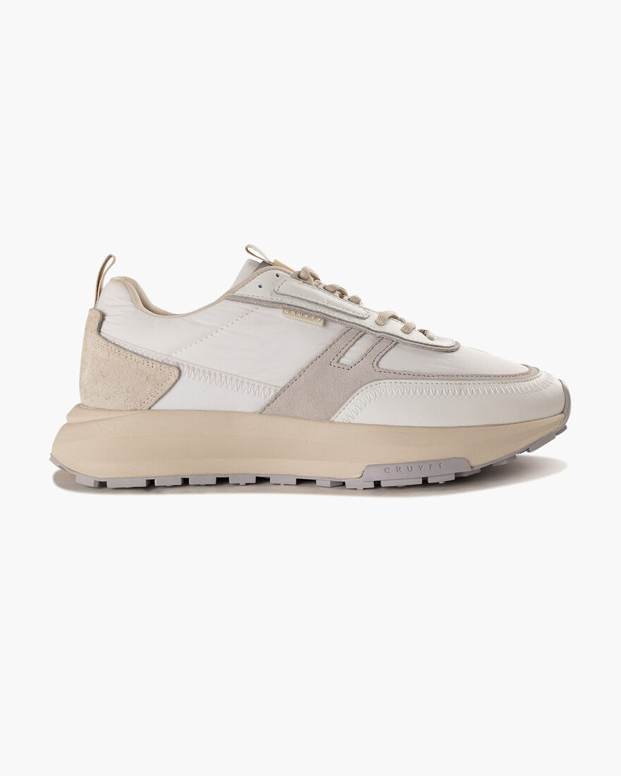 Ambruzzia - Crepe Nylon/Soft Leather, White/Miscellaneous, hi-res