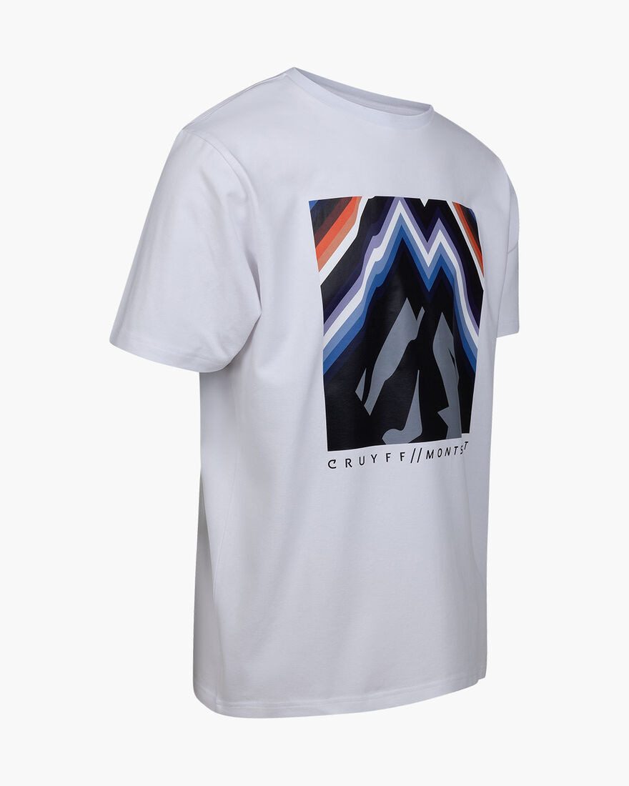 Montserrat Peak Tee - 95 %Cotton 5%Elastane, White, hi-res