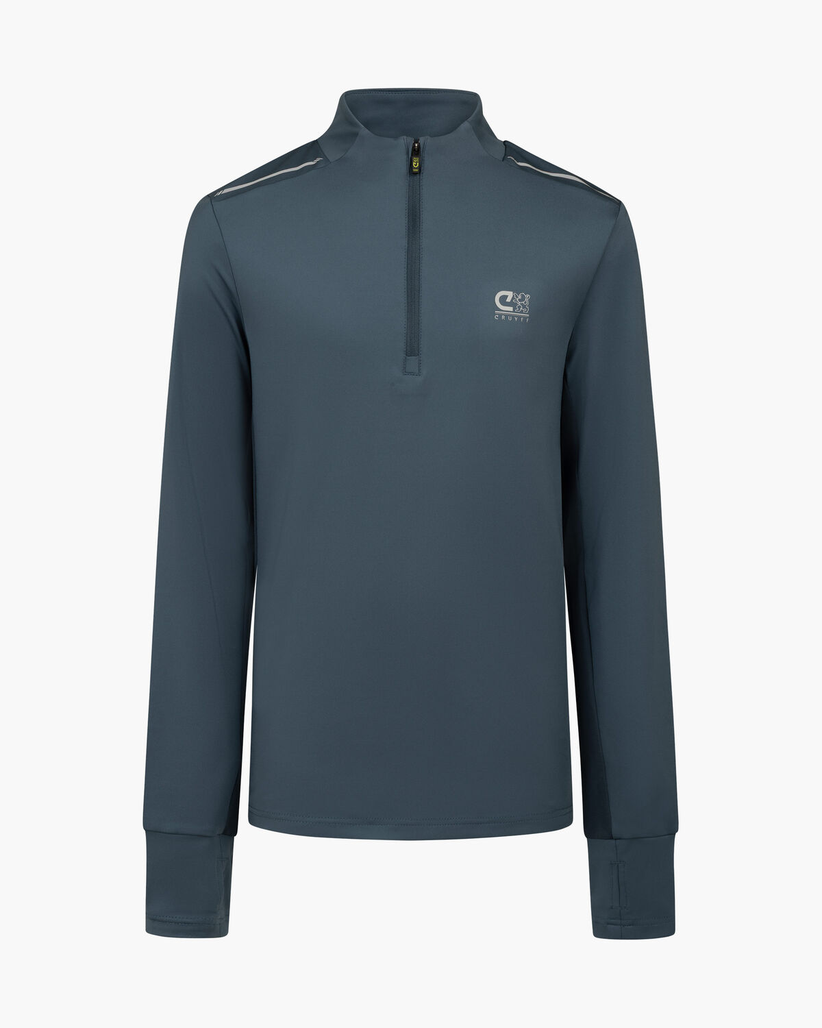 Ametrine 1/4 Zip Top, Dark grey, hi-res