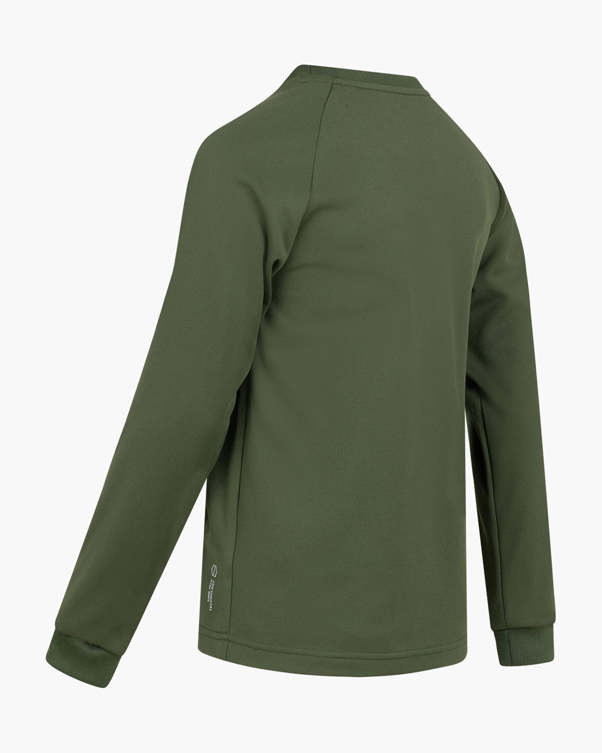 Cruyff Turn Tech Crew Top Junior, Green/Green, hi-res