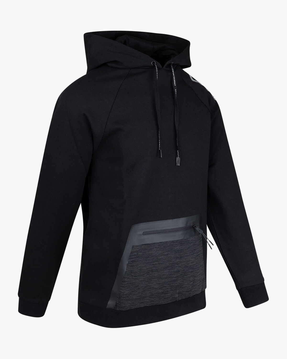 Mantel Hoodie, Black, hi-res