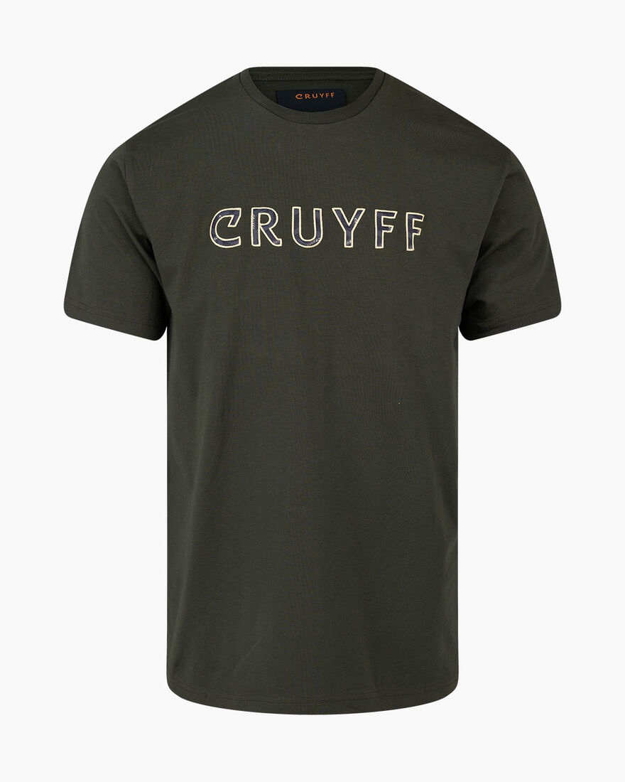 Sera Tee - 95% Cotton / 5% Elastane, Green, hi-res