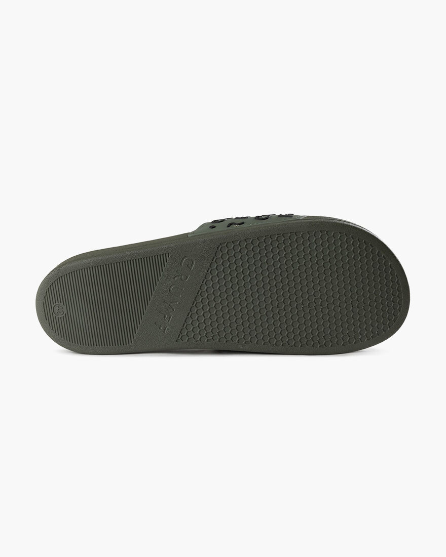 CRF Slide - Gommata, Dark green, hi-res