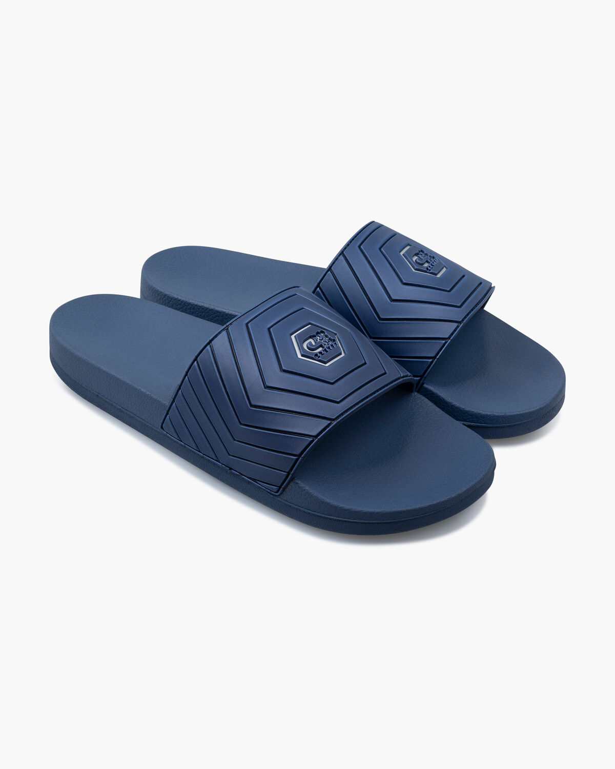 Hex Slide, Navy, hi-res