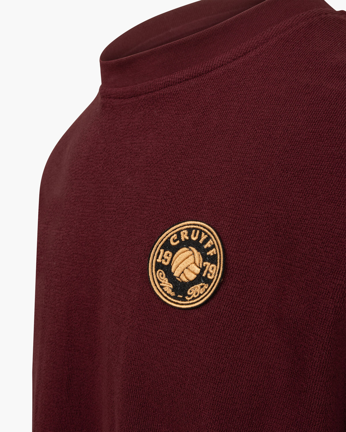 Retro Badge Tee, Wine, hi-res