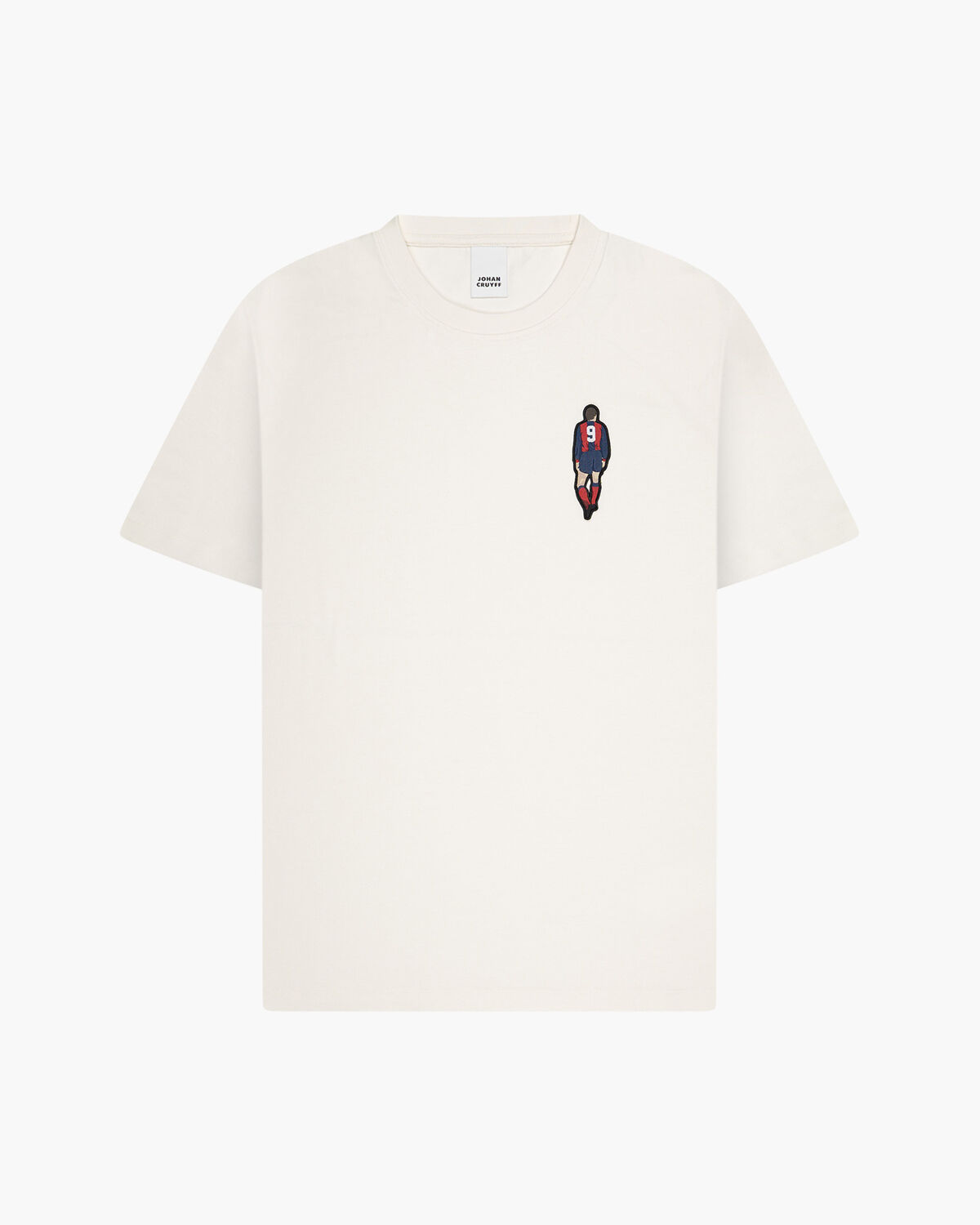 Luxury Signature Tee, Crème, hi-res