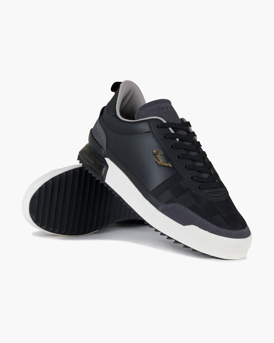Contra - Soft Leather/Teknit Mesh, Black/Gold, hi-res