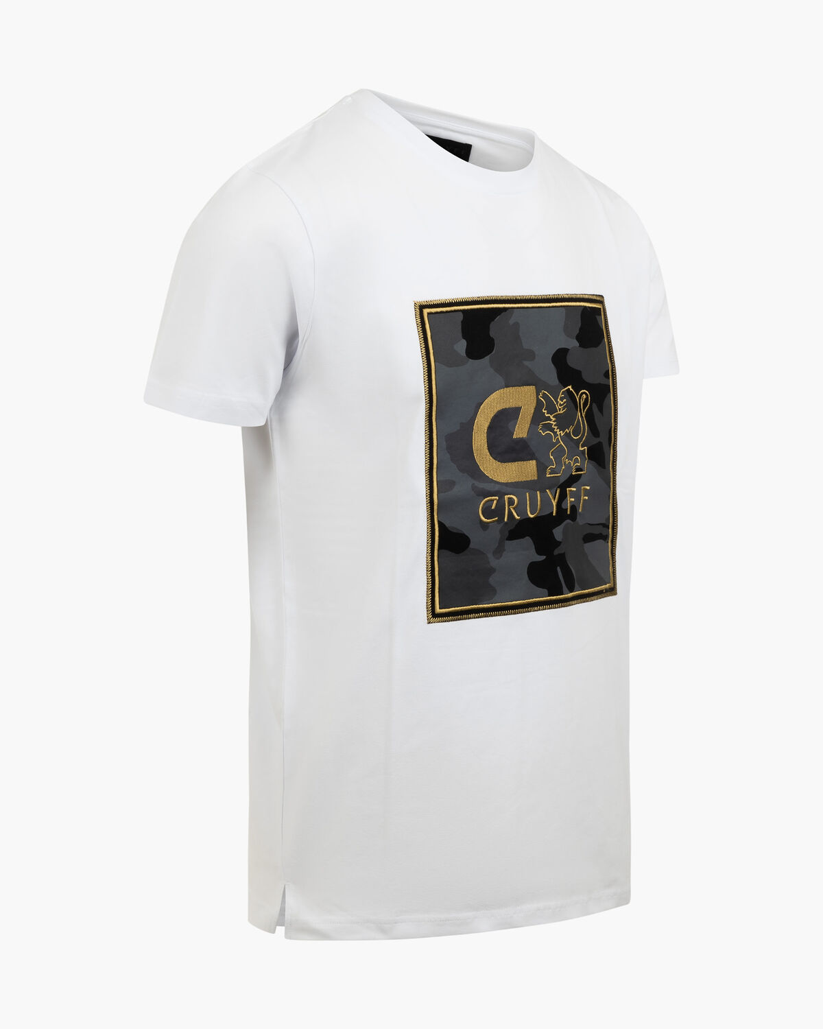 Kamuflaza tee, White/Gold, hi-res