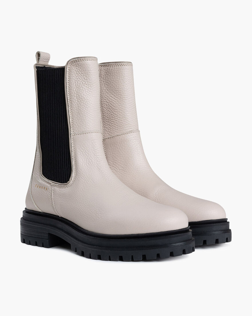 Apollo Chelsea mid boot, Crème, hi-res