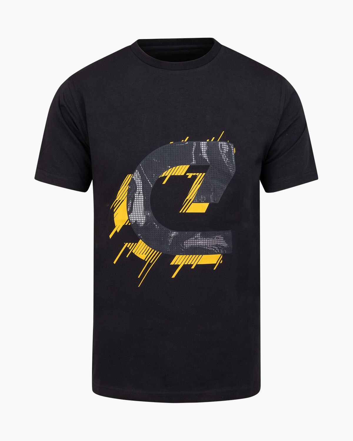 Elluvium Tee, Black/Gold, hi-res