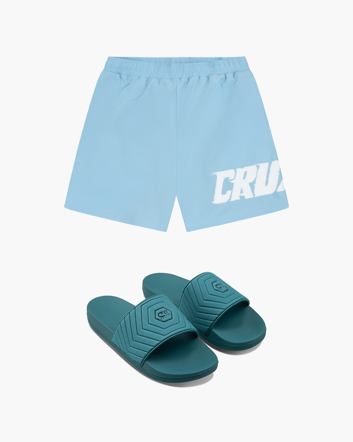 Hydro Swimshorts & Hex Slide, , hi-res