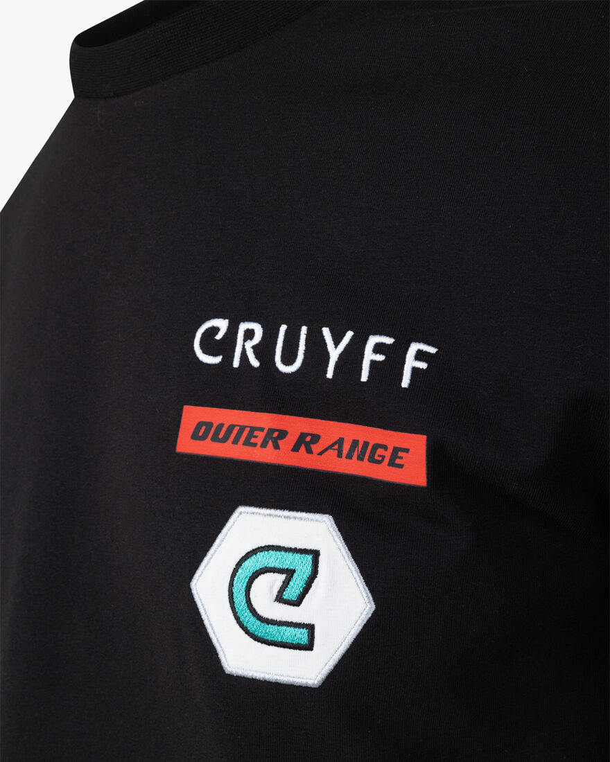 Outerrange Tee, Black, hi-res