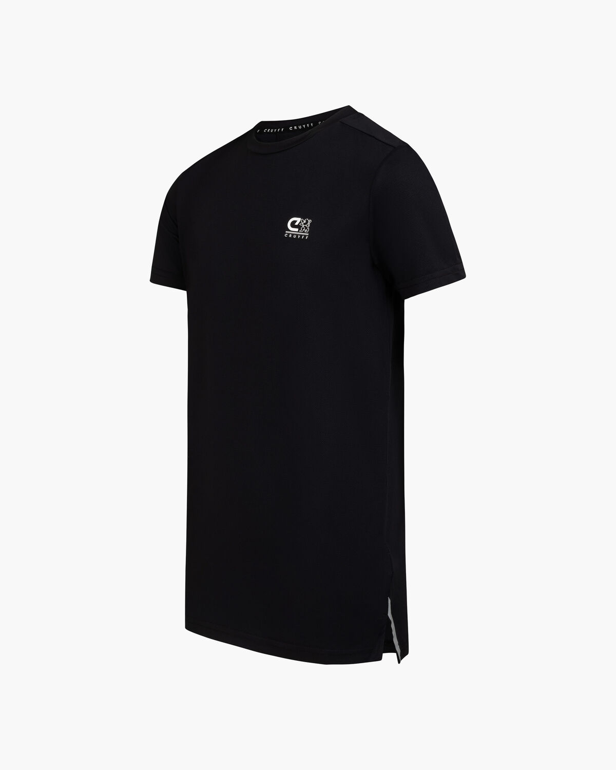 Quartz Poly Tee, Black, hi-res