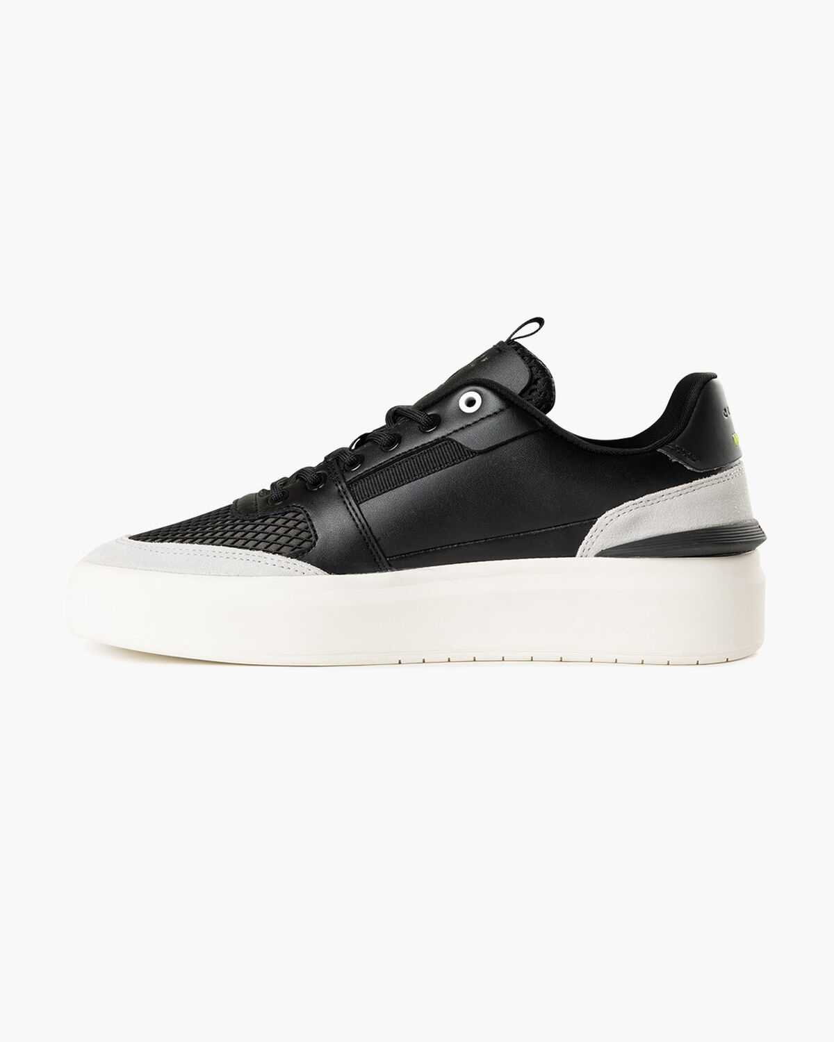 Endorsed Tennis - Soft Leather/Rubber Mesh, Black/Grey, hi-res