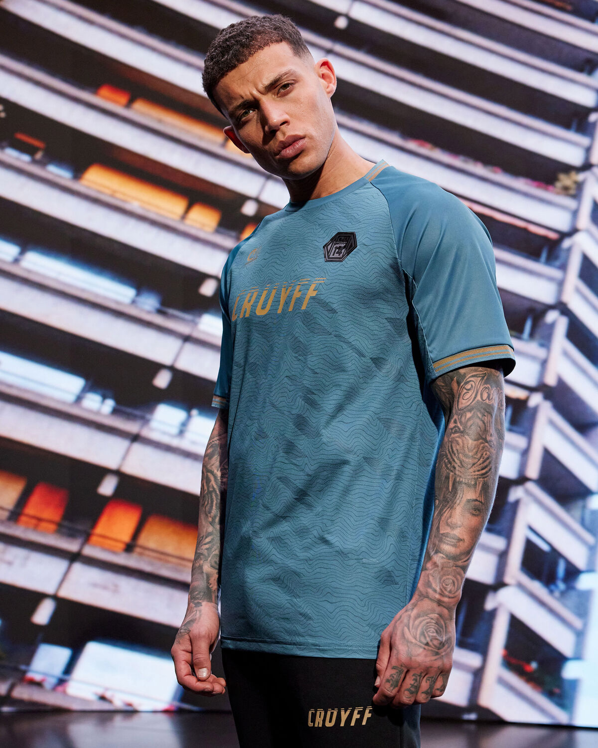 Icon Tee, Teal, hi-res